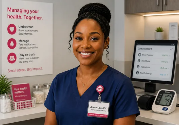 Nurse Amara Osei