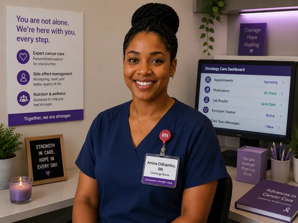 Nurse Amina Odhiambo