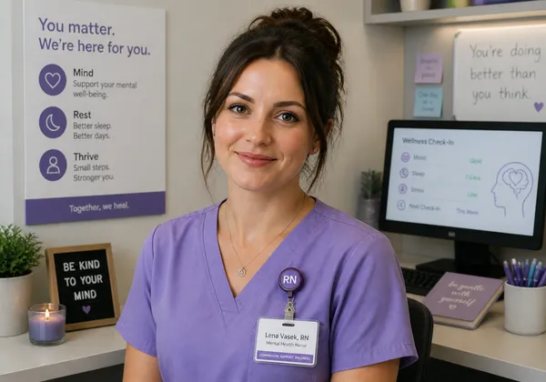Nurse Lena Vasek