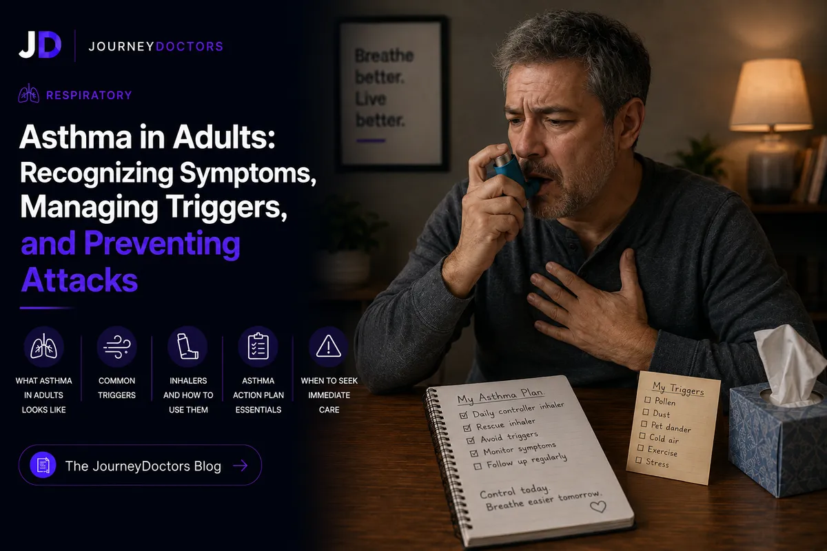 Asthma in Adults: Recognizing Symptoms, Managing Triggers, and Preventing Attacks