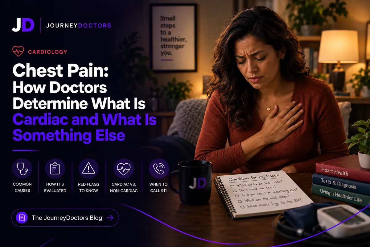 Chest Pain: How Doctors Determine What Is Cardiac and What Is Something Else