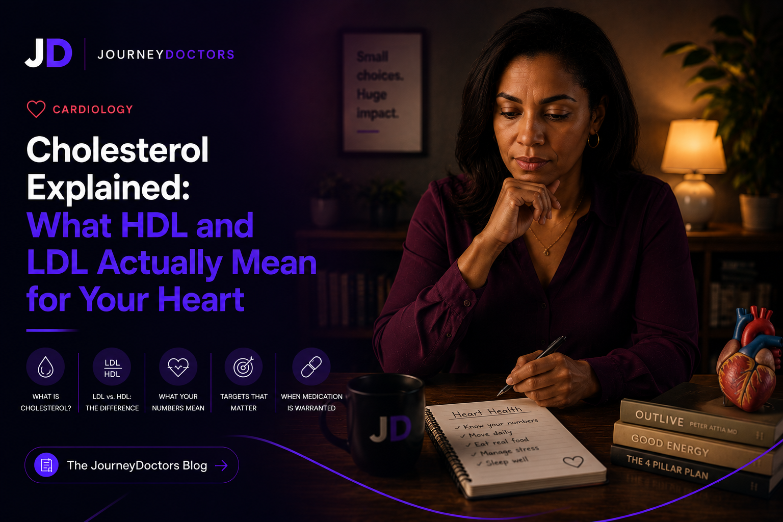 Cholesterol Explained: What HDL and LDL Actually Mean for Your Heart