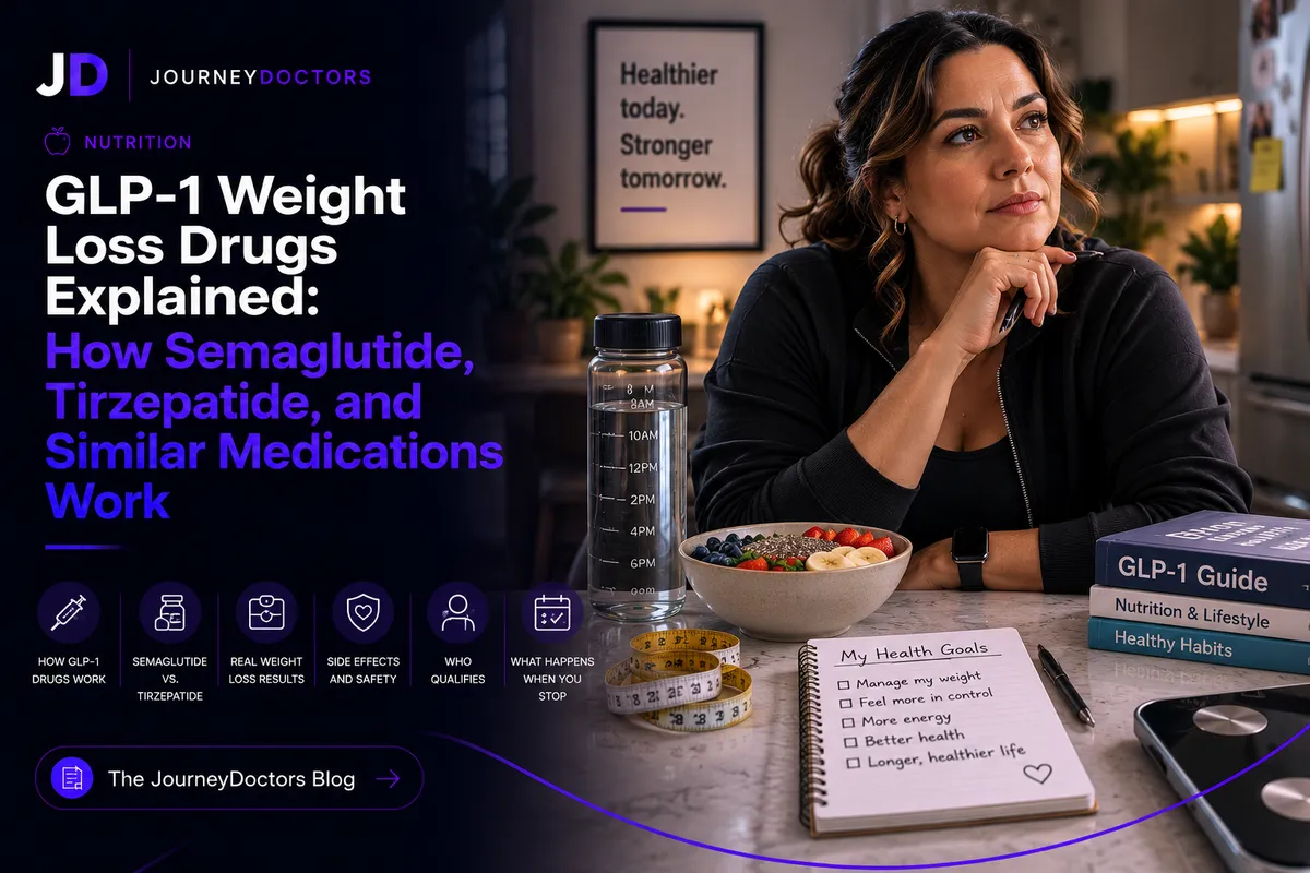 GLP-1 Weight Loss Drugs Explained: How Semaglutide, Tirzepatide, and Similar Medications Work