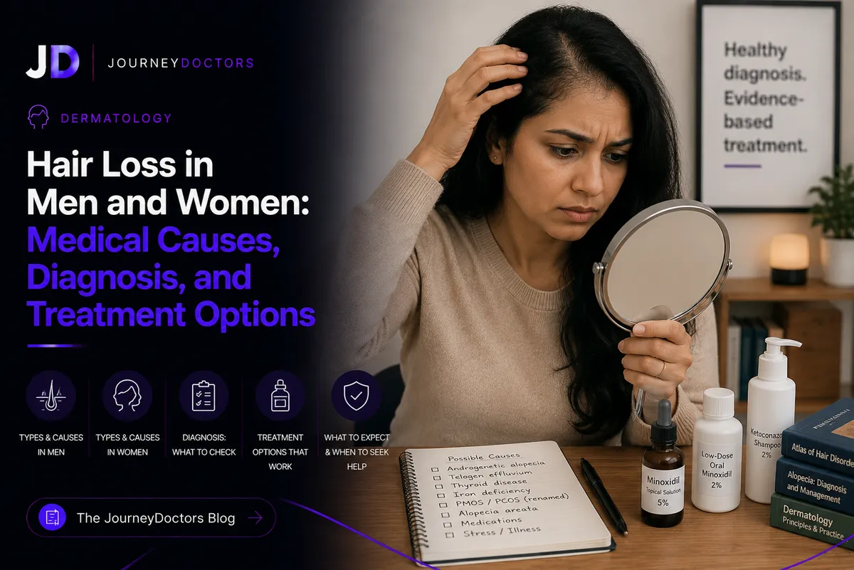 Hair Loss in Men and Women: Medical Causes, Diagnosis, and Treatment Options