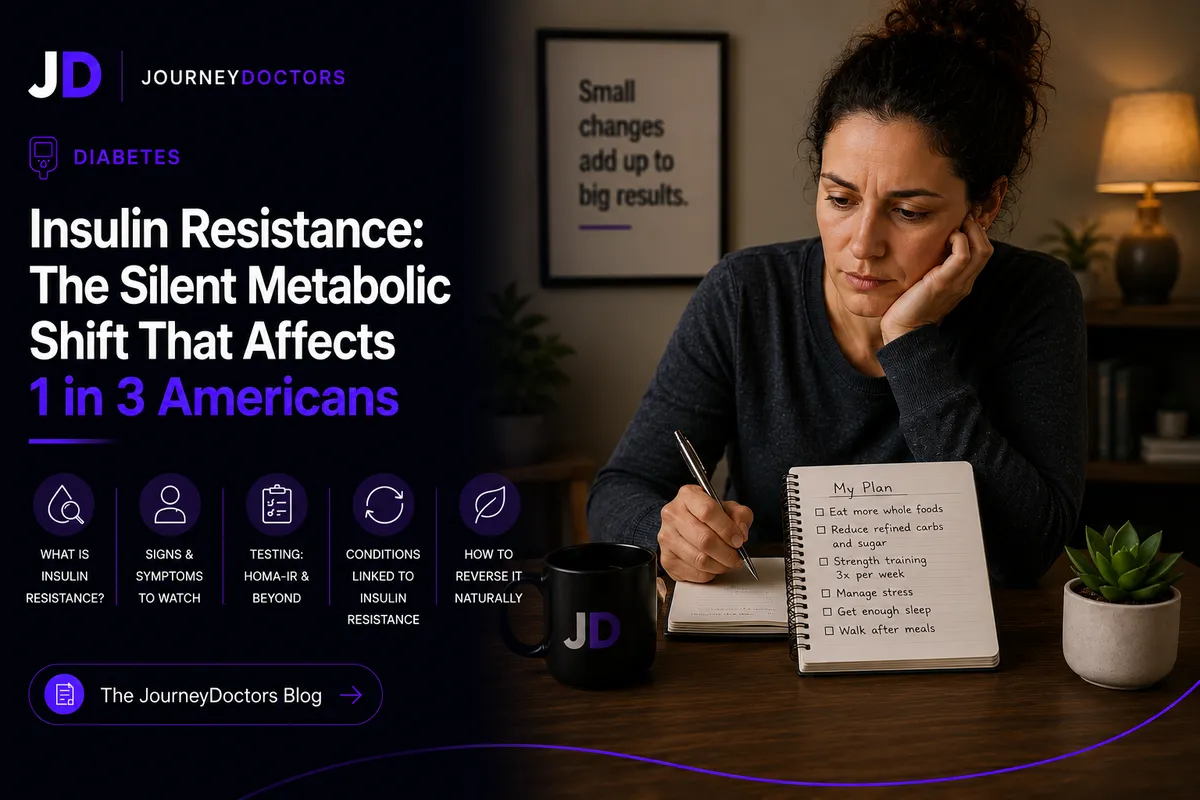 Insulin Resistance: The Silent Metabolic Shift That Affects 1 in 3 Americans