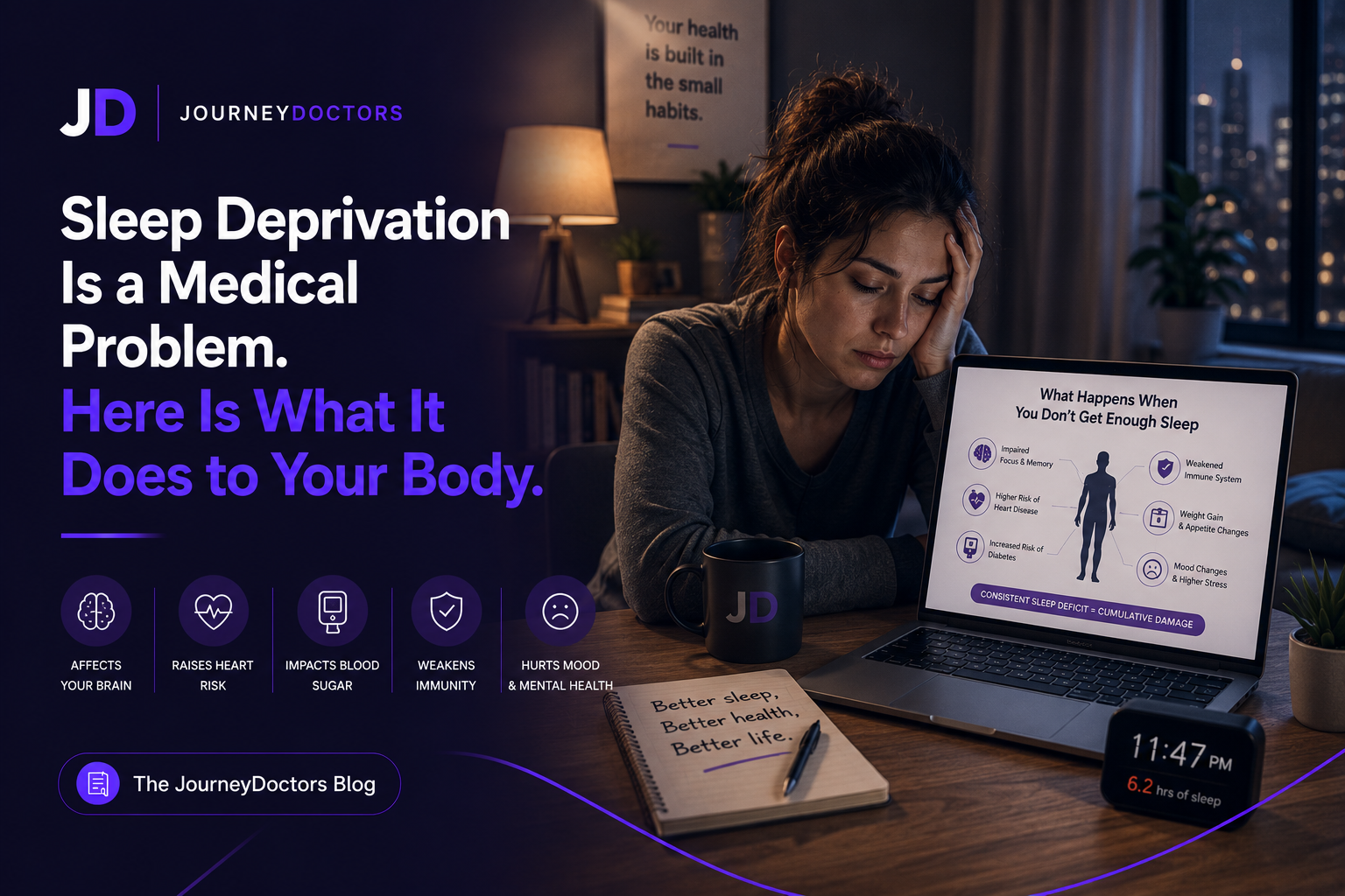 Sleep Deprivation Is a Medical Problem. Here Is What It Does to Your Body.